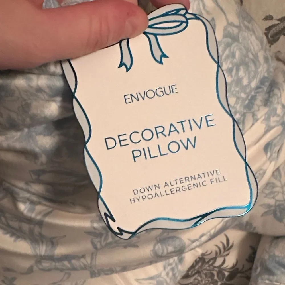 Preppy Cottage core Decorative Bow Pillow